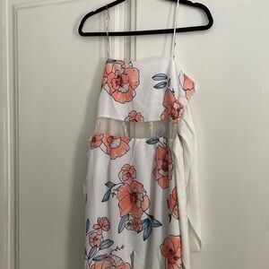 Brand New Sabo Skirt Formal Dhara Floral Floor Length Dress
